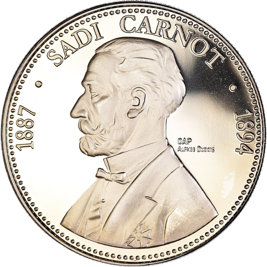 Francia, medaglia, Les Présidents de la République, Sadi Carnot, SPL+