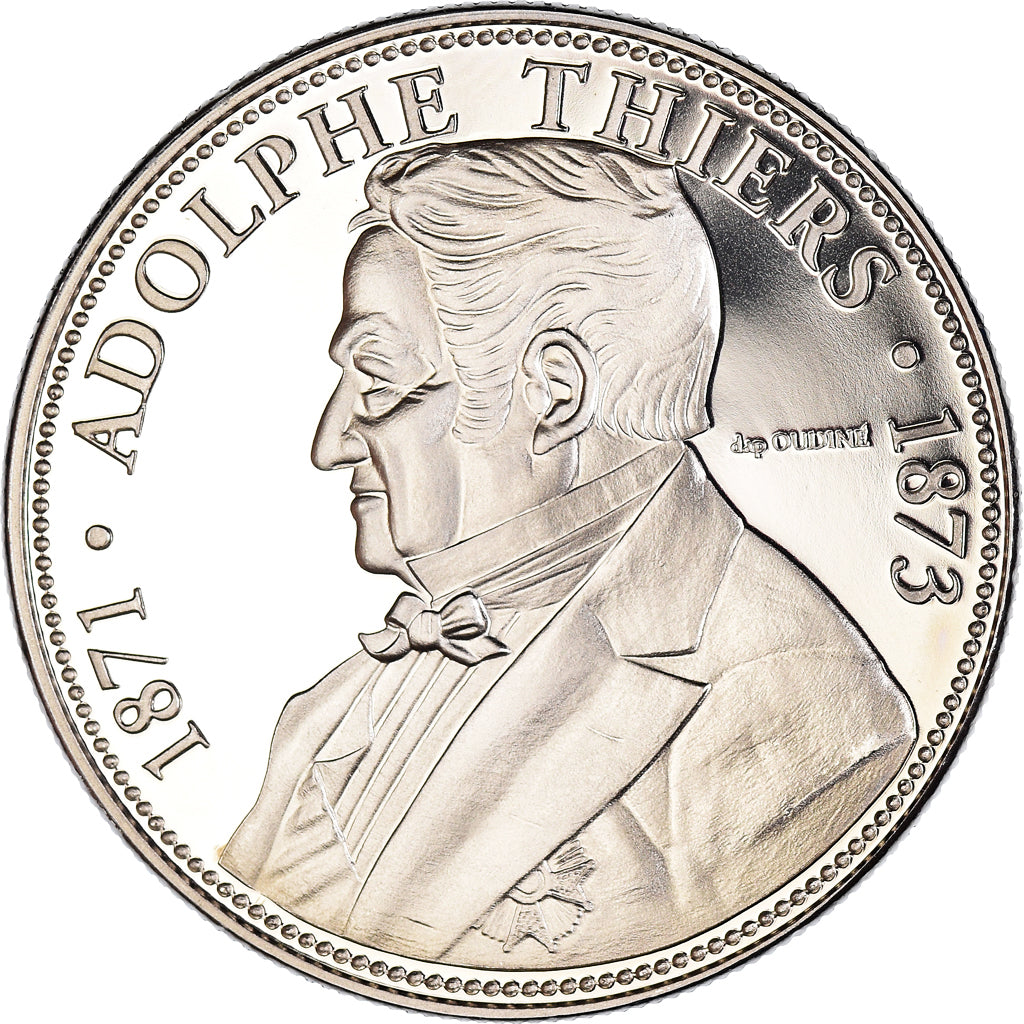 Frankreich, Medaille, Les Présidents de la République, Adolphe Thiers
