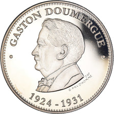 Francia, medalla, Les Présidents de la République, Gaston Doumergue, Politics