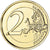 Belgium, 2 Euro, Journée internationale des femmes, 2011, Brussels, gold-plated