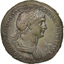 Moneta, Trajan, Sesterzio, Rome, SPL-, Bronzo, RIC:672