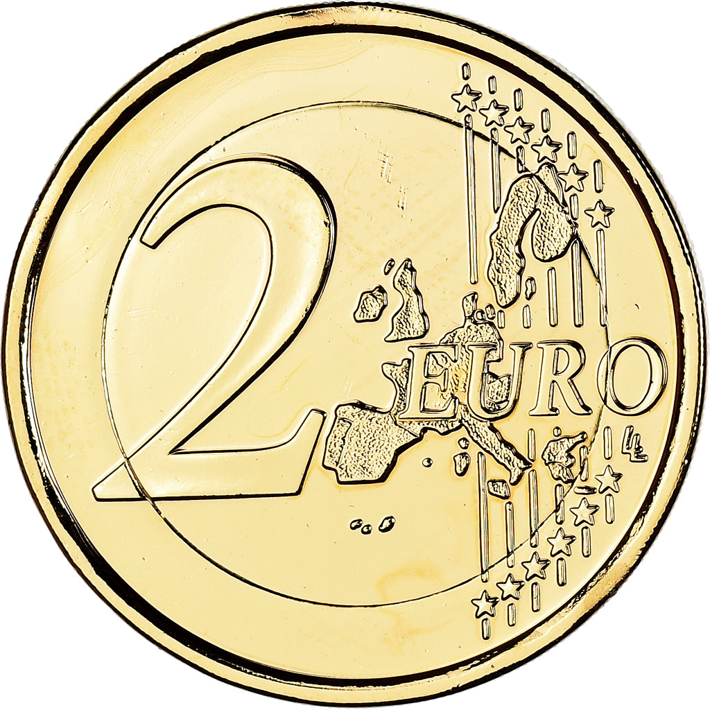 Finlândia, 2 Euro, Finland - Un, 2005, Vantaa, gold-plated coin, EF(40-45)