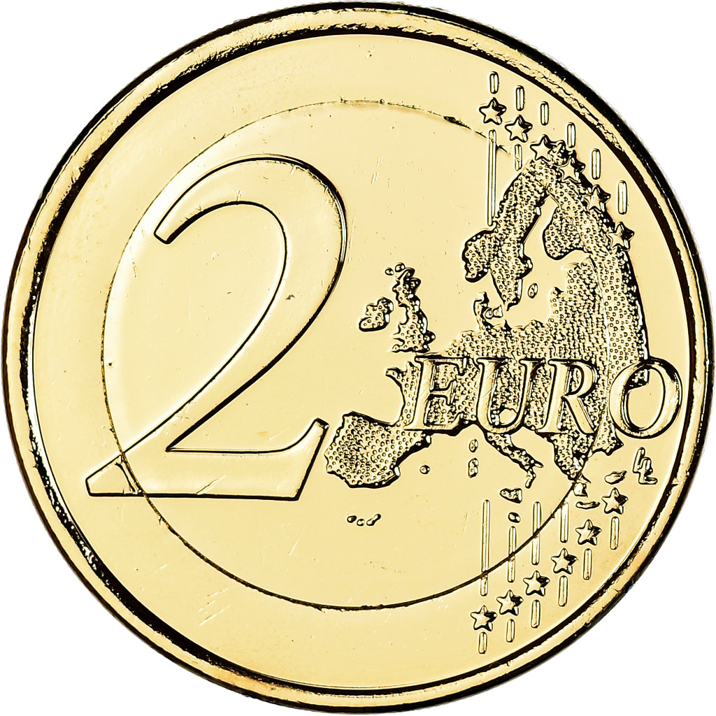 Slowenien, 2 Euro, Franc Rozman-Stane, 2011, Vantaa, gold-plated coin, VZ+