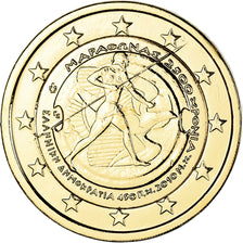 Greece, 2 Euro, 2500e anniversaire de la Bataille de Marathon, 2010, Athens