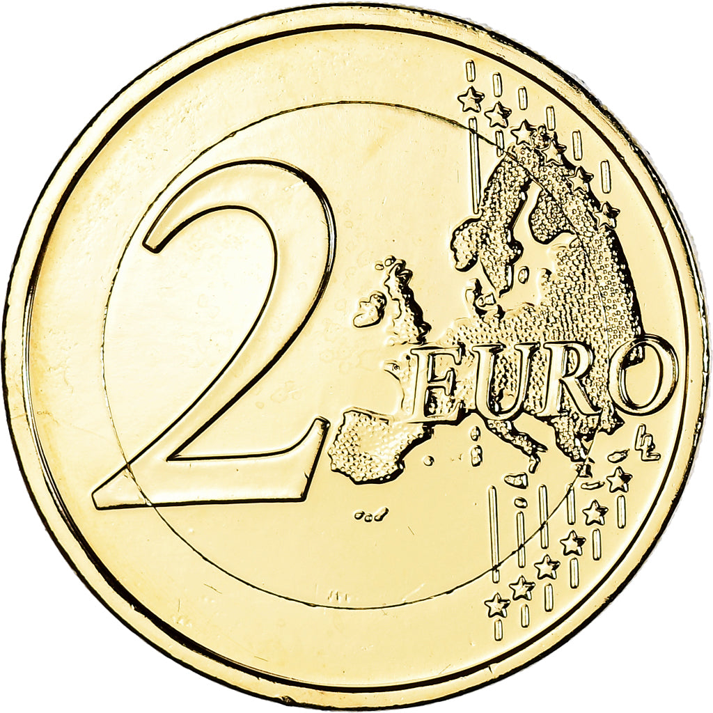Griechenland, 2 Euro, Special Olympics - Athens, 2011, gold-plated coin, VZ+