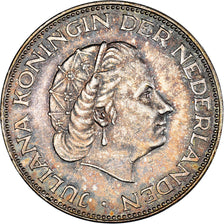 Moeda, Países Baixos, Juliana, 2-1/2 Gulden, 1961, AU(55-58), Prata, KM:185