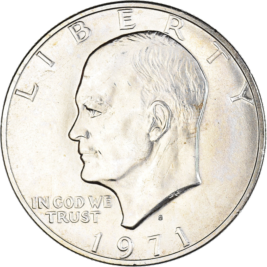 Moneta, Stati Uniti, Eisenhower Dollar, Dollar, 1971, U.S. Mint, San Francisco