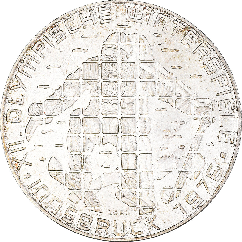 Coin, Austria, 100 Schilling, 1976, Vienna, AU(50-53), Silver, KM:2929