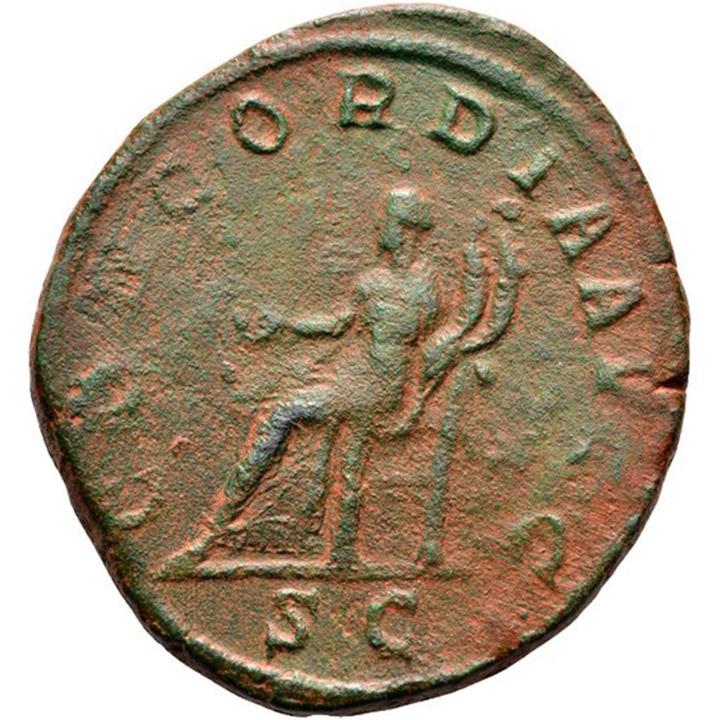 Pupienus, Sestertius, Rome, EF(40-45), Bronze, RIC #20, 19.57