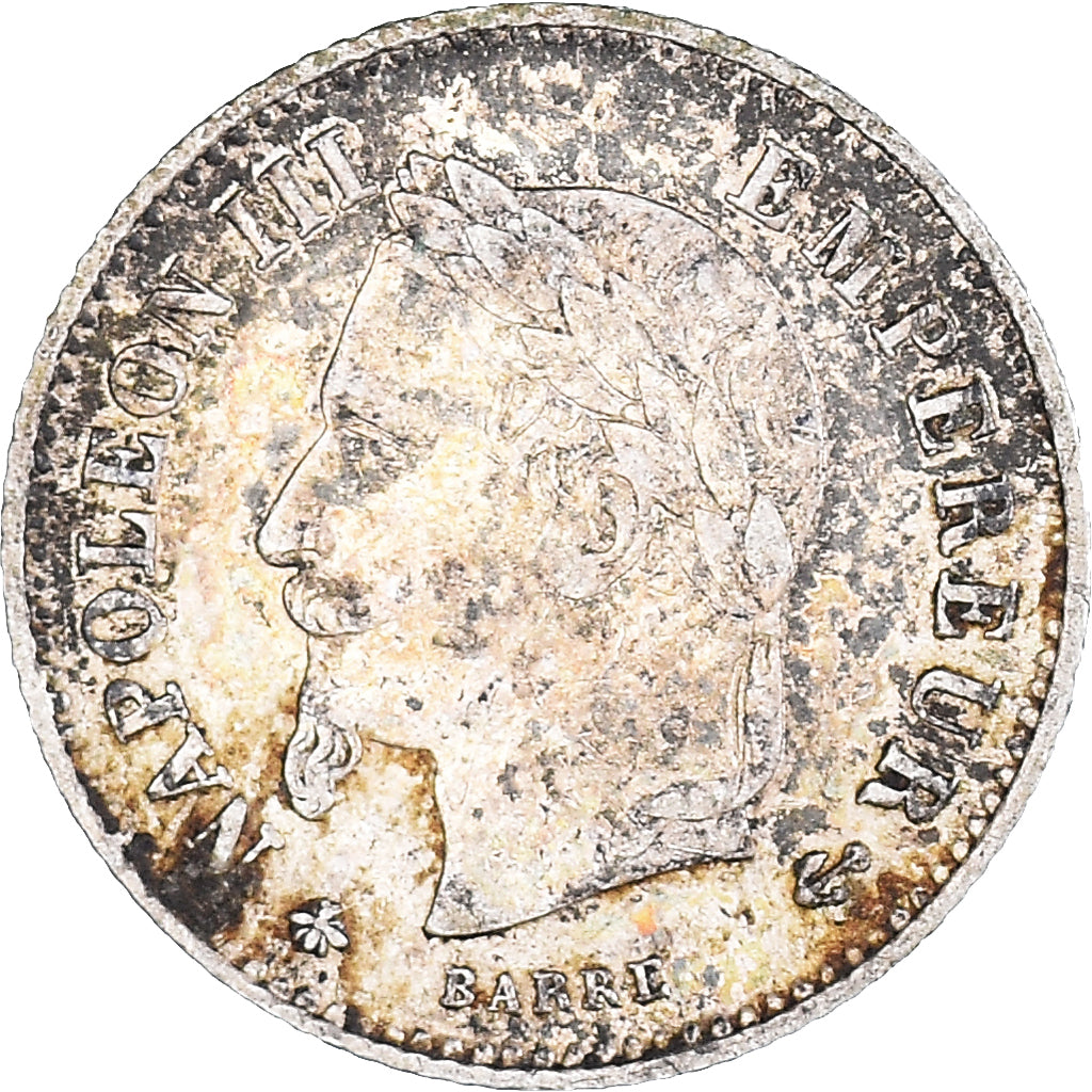 Münze, Frankreich, Napoleon III, Napoléon III, 20 Centimes, 1867, Paris, S+