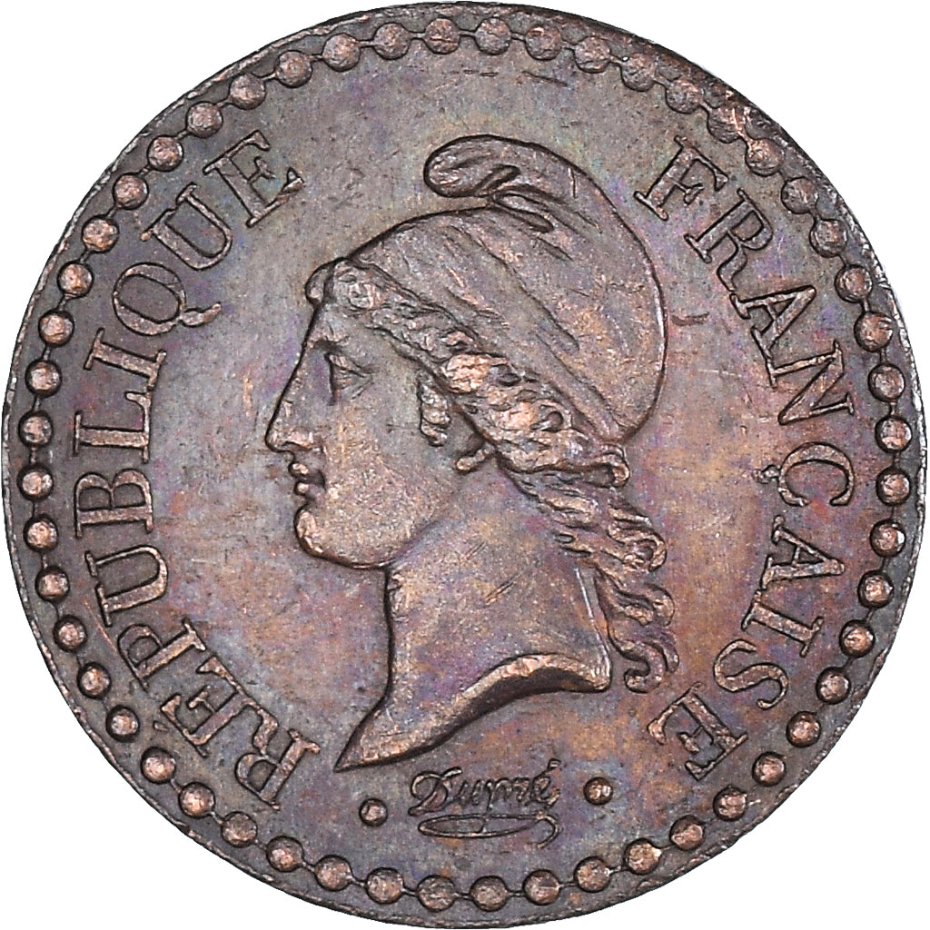 Münze, Frankreich, Dupré, Centime, 1848, Paris, VZ, Bronze, KM:754, Gadoury:84