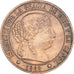 Moneta, Spagna, Isabel II, 2-1/2 Centimos, 1868, BB, Rame, KM:634.1