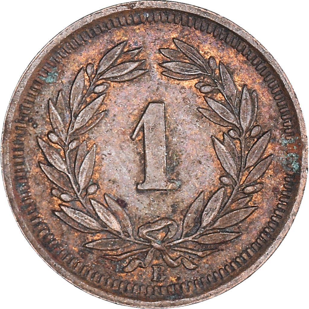 Coin, Switzerland, Rappen, 1930, Bern, EF(40-45), Bronze, KM:3.2
