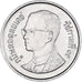 Coin, Thailand, Rama IX, 10 Satang, 1995, MS(64), Aluminum, KM:209