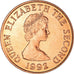 Coin, Jersey, Elizabeth II, 2 Pence, 1992, MS(60-62), Copper Plated Steel
