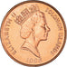 Coin, Solomon Islands, Elizabeth II, 2 Cents, 1996, British Royal Mint