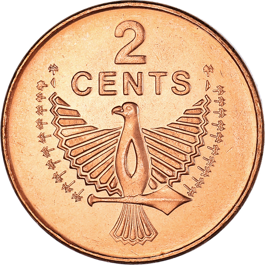 Coin, Solomon Islands, Elizabeth II, 2 Cents, 1996, British Royal Mint