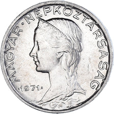 Moneta, Ungheria, 5 Filler, 1971, Budapest, SPL+, Alluminio, KM:549