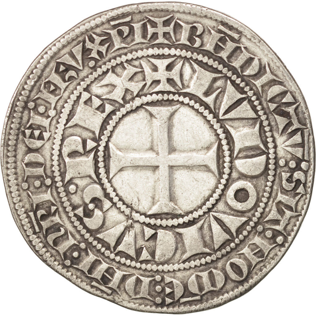 FRANCE, Gros Tournois, EF(40-45), Silver, Duplessy #190D, 3.33