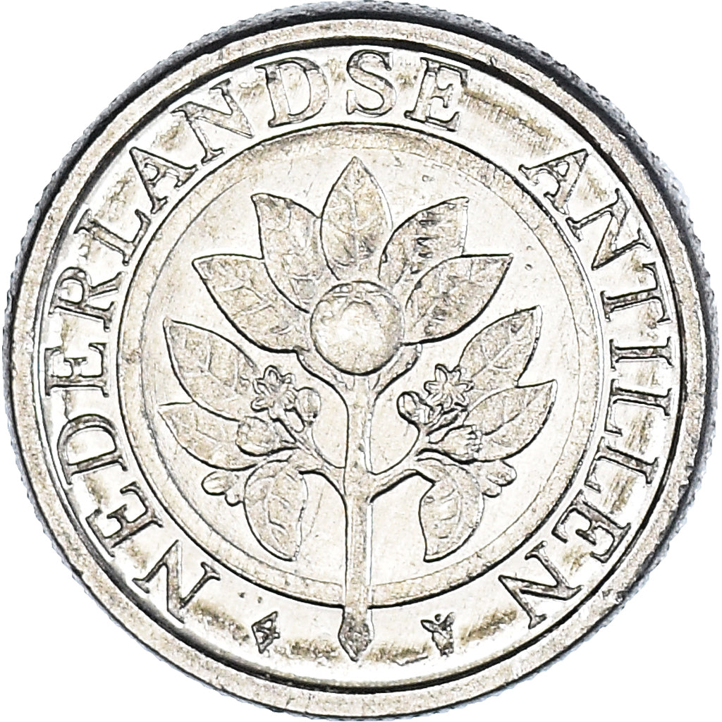 Coin, Netherlands Antilles, Beatrix, Cent, 1993, Utrecht, MS(64), Aluminum