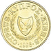 Moneta, Cipro, 2 Cents, 1996, SPL+, Nichel-ottone, KM:54.3