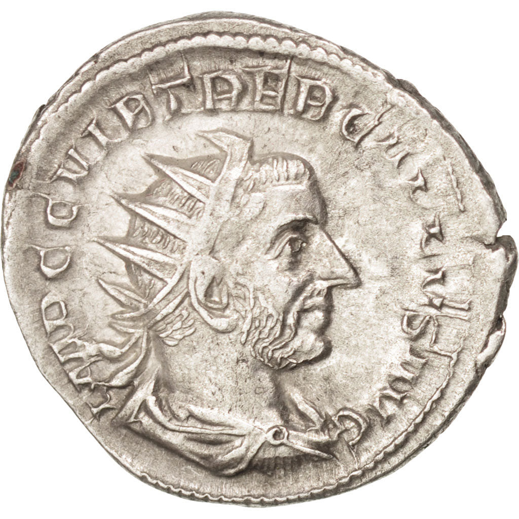 Coin, Trebonianus Gallus, Antoninianus, Rome, AU(50-53), Billon, RIC:41