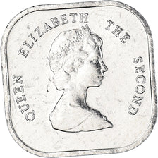 Coin, East Caribbean States, Elizabeth II, 2 Cents, 1996, AU(50-53), Aluminum