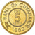 Moneda, Guyana, 5 Cents, 1989, SC+, Níquel - latón, KM:32