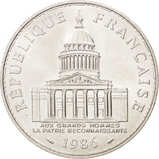 Francia, Panthéon, 100 Francs, 1986, Paris, SPL, Argento, KM:951.1, Gadoury:898