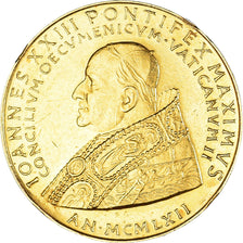 Vatican, Médaille, Jean XXIII, 2ème Conseil Œcuménique, 1962, SUP, Or