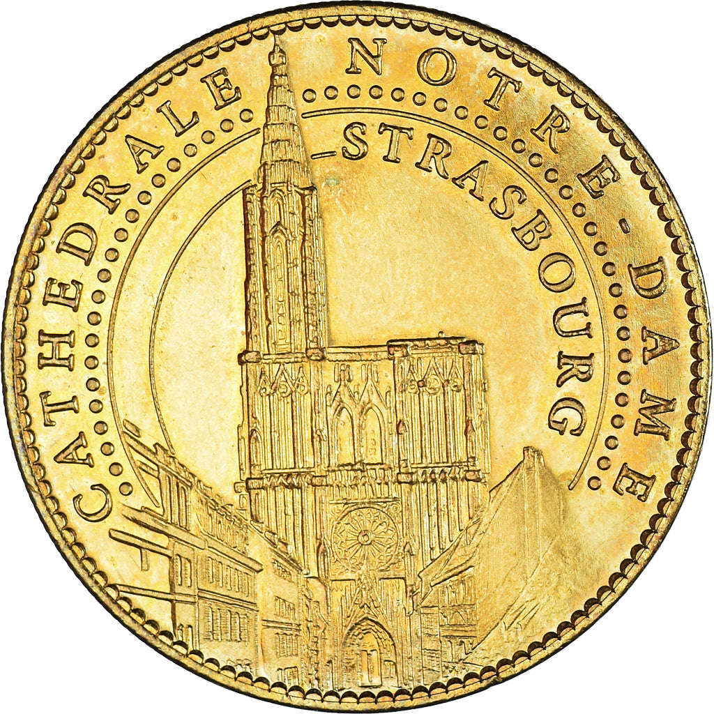 France, Token, Touristic token, Strasbourg - Cathédrale Notre Dame, 2012