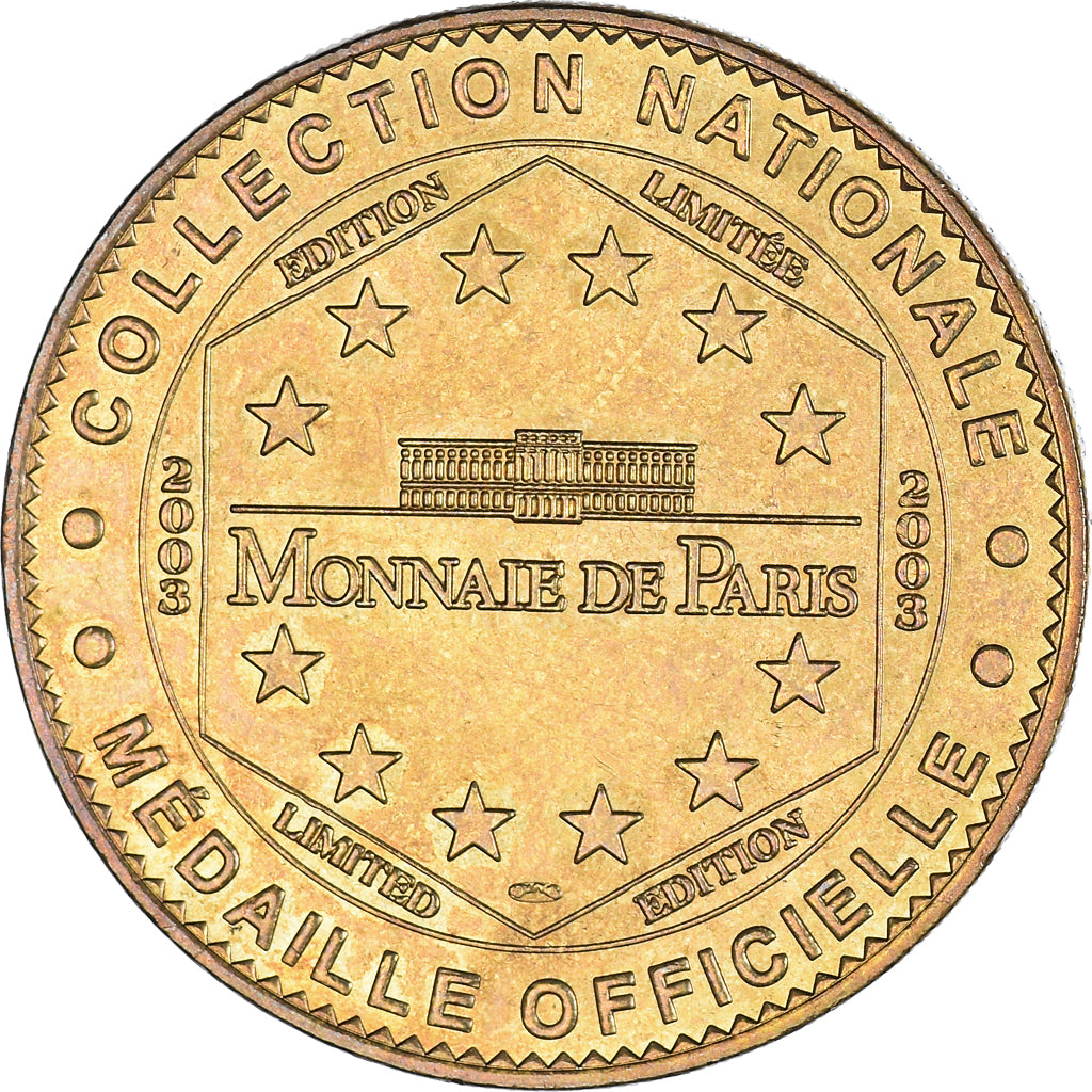 France, Token, Touristic token, Cathédrale Notre-Dame, Strasbourg, 2003, MDP