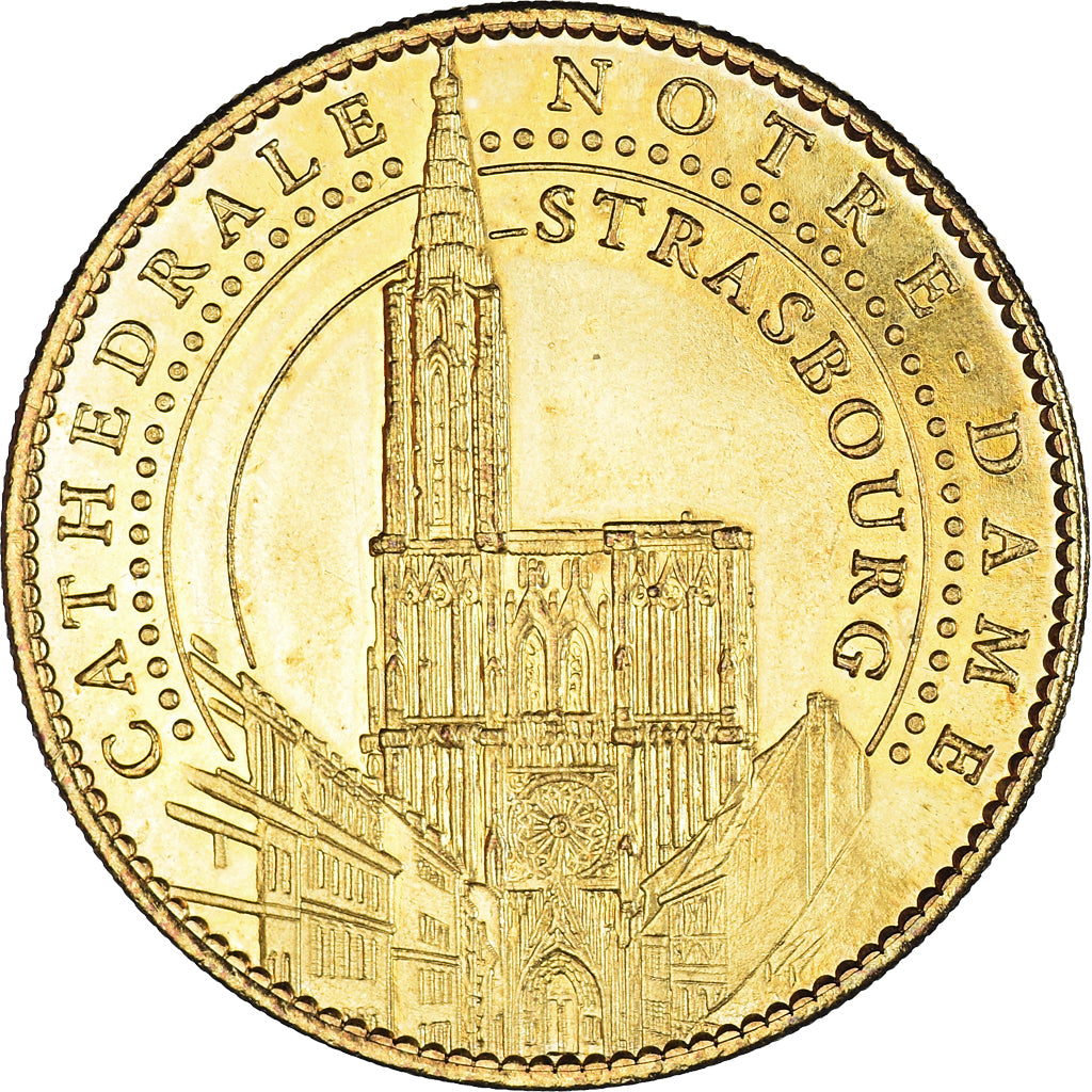 France, Token, Touristic token, Cathédrale Notre-Dame, Strasbourg, Arts &