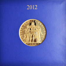 France, 1000 Euro, 2012, Paris, MS(65-70), Gold