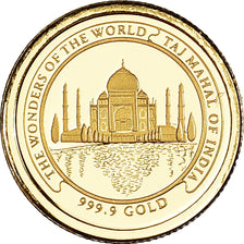 Munten, Cambodja, 3000 riels, 2005, Singapore Mint, FDC, Goud, KM:126