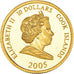 Coin, Cook Islands, Elizabeth II, 10 Dollars, 2005, Franklin Mint, Proof