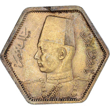 Münze, Ägypten, Farouk, 2 Piastres, 1944, British Royal Mint, VZ, Silber