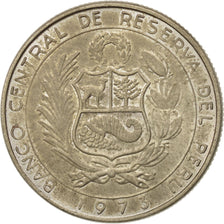 Moneda, Perú, 10 Soles, 1973, EBC, Cobre - níquel, KM:258