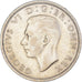 Coin, Great Britain, George VI, 1/2 Crown, 1945, EF(40-45), Silver, KM:856