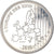 France, Medal, L'Europe des XXVII, 50 ans du nouveau Franc, Politics, 2010