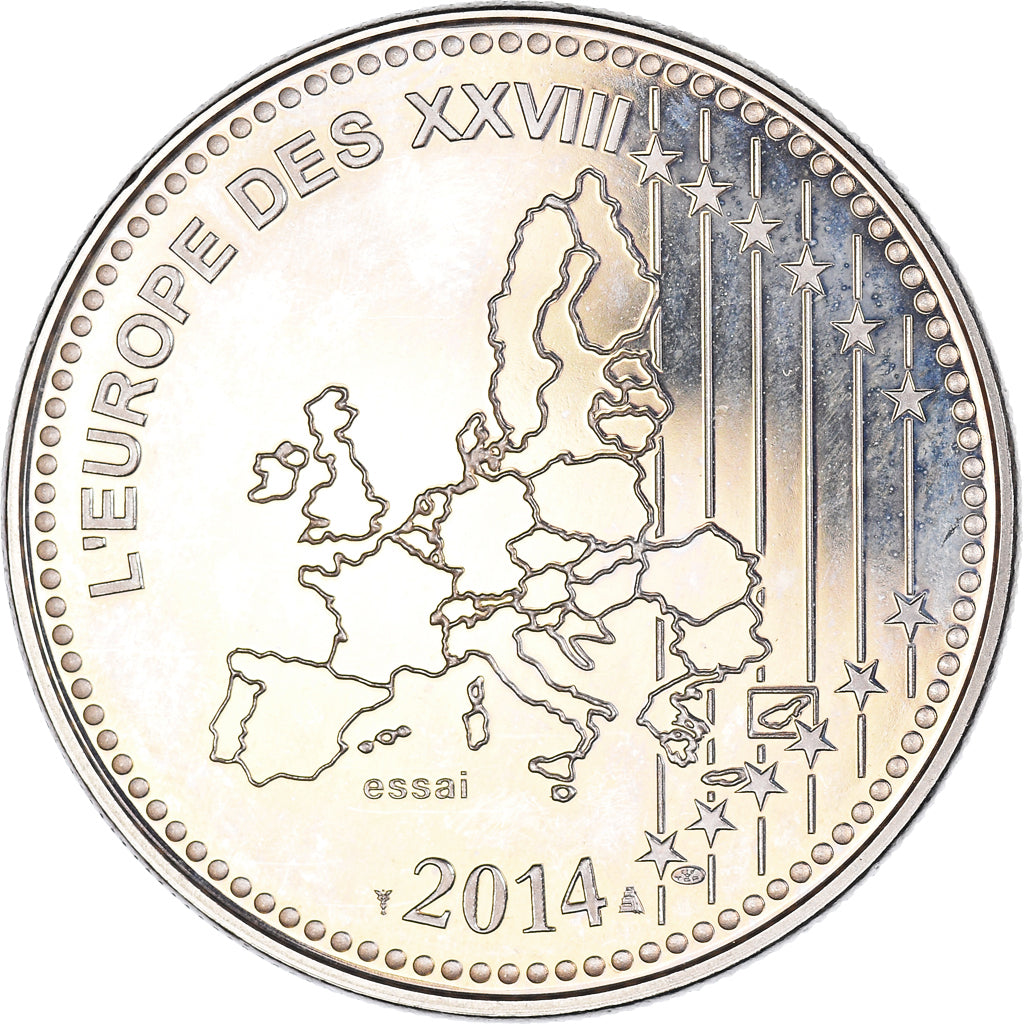France, Médaille, L'Europe des XXVIII, Centenaire de la Grande Guerre