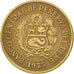 Perù, 1/2 Sol, 1975, BB+, Ottone, KM:265