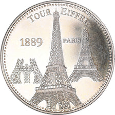 Frankreich, Medaille, Paris - La Tour Eiffel, Arts & Culture, SS, Kupfer-Nickel