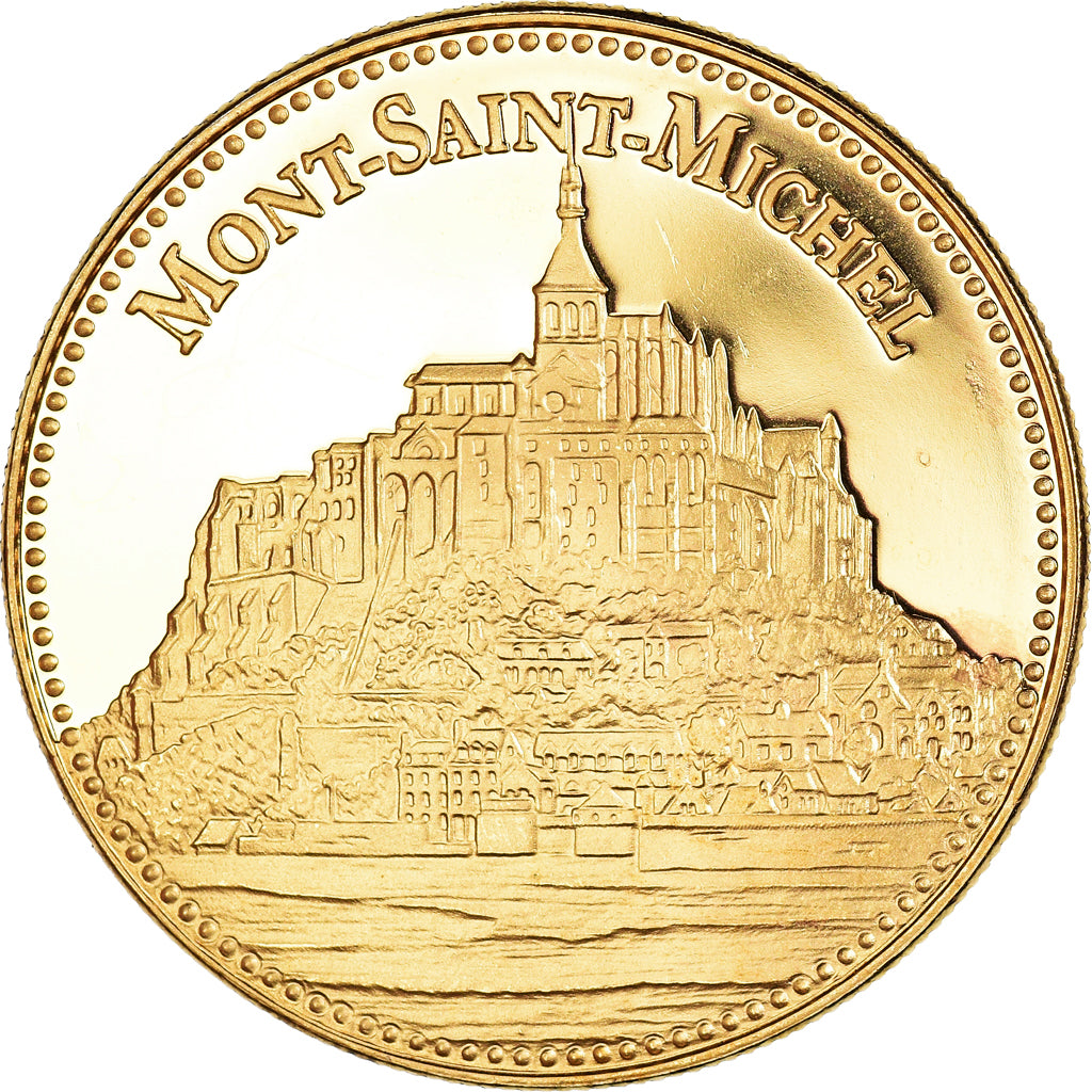 France, Médaille, Le Mont Saint-Michel, Patrimoine Culturel, SPL+