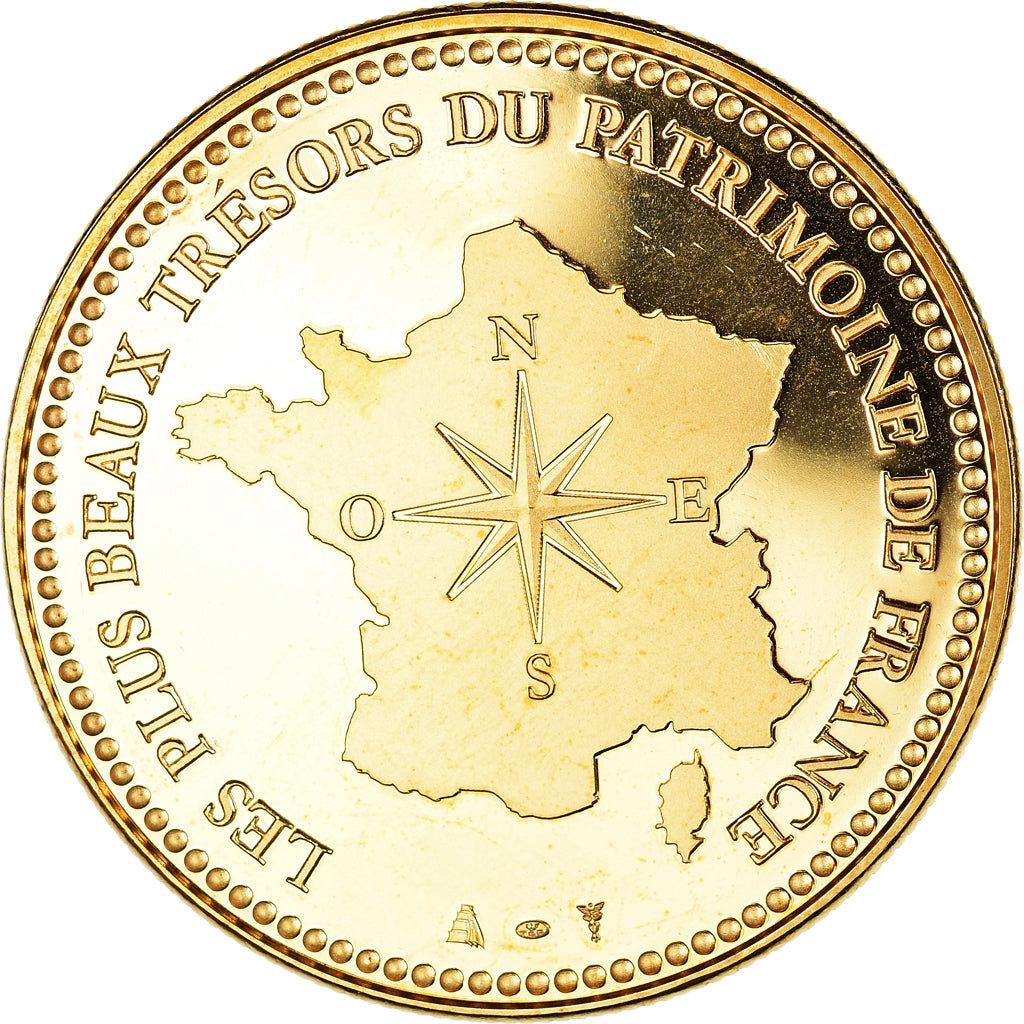 France, Médaille, Le Mont Saint-Michel, Patrimoine Culturel, SPL+
