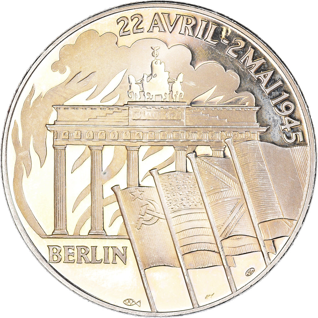 France, Médaille, Berlin - 22 Avril - 2 Mai 1945, WAR, 1939-1945, SUP