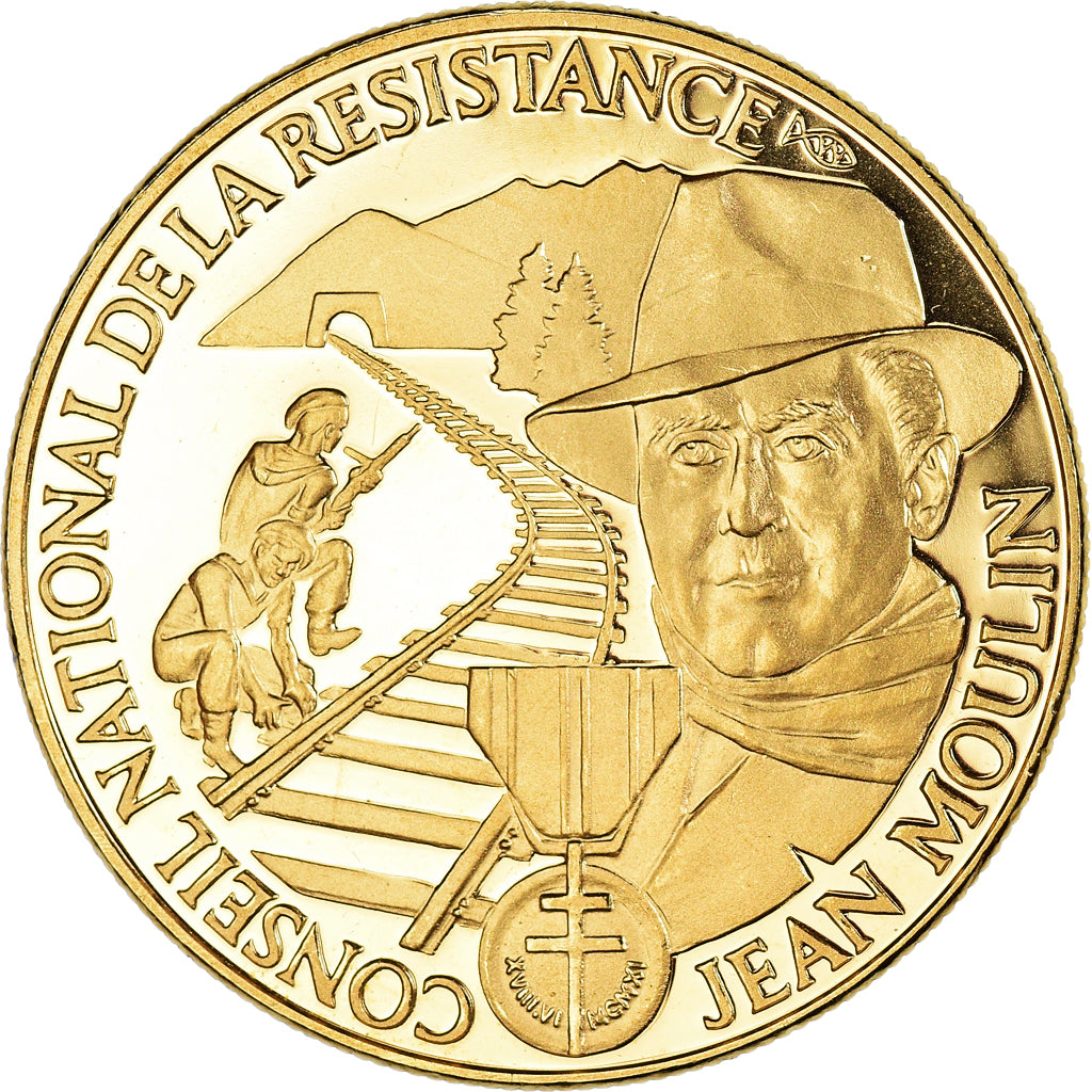 France, Médaille, 1939-1945, Conseil National de la Résistance, Jean Moulin