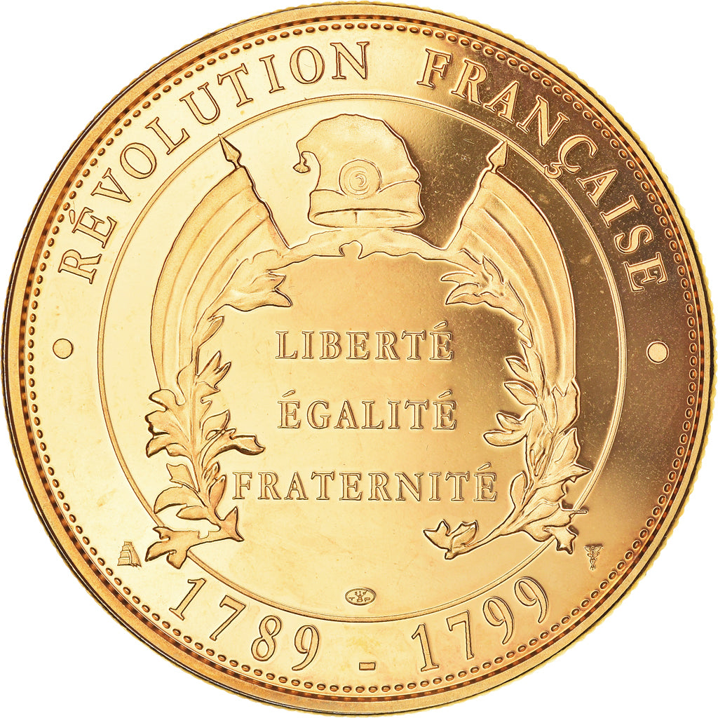 France, Médaille, Révolution Française, Prise de la Bastille, SUP+, Copper
