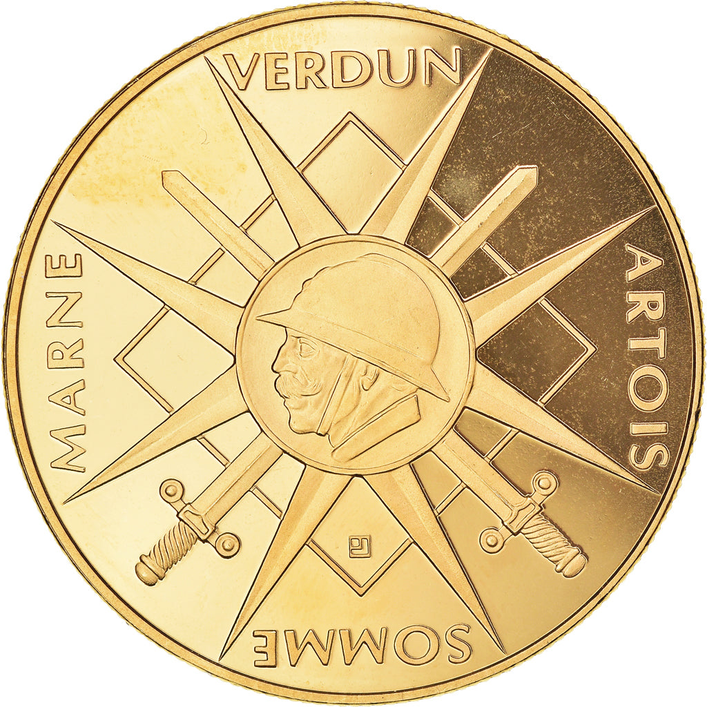 Francia, medaglia, Première Guerre Mondiale, Somme-Marne-Verdun-Artois, WAR