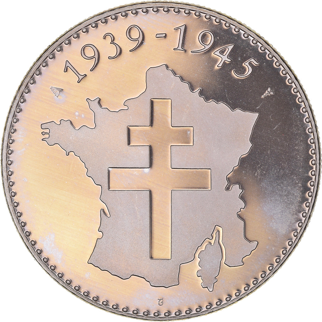 França, medalha, Les Accord de Yalta, 11 Février 1945, WAR, 1939-1945